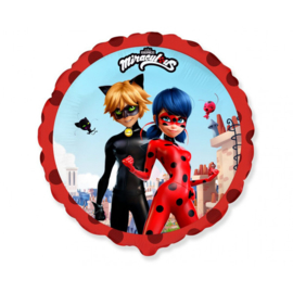 Folie Ballon Miraculous Ladybug & Cat Noir (leeg)