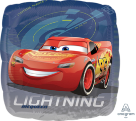Folie Ballon Cars Lightning (leeg)