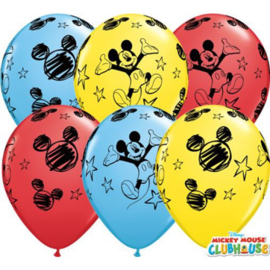 Latex Ballonnen Mickey Mouse