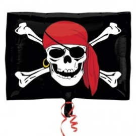 Folie ballon Jolly Roger (leeg)