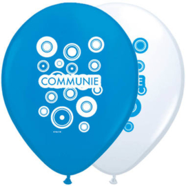 Latex Ballonnen Communie Blauw