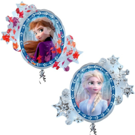 Folie ballon Frozen 2 spiegel (leeg)