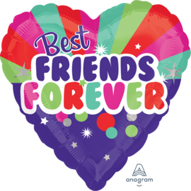 Folie Ballon Best Friends Forever (leeg)