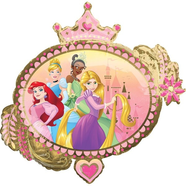 Folie ballon Prinses Once Upon A Time (leeg)