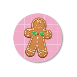 Sticker - Gingerbread (5 stuks)