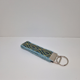 Keltisch geel, bruin, teal
