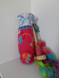 Spintol tasje top whorl drop spindle