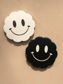 Flower smiley black