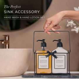 KIMIRICA - BOUQUET HANDWASH & HANDLOTION BOTTLE - 270ml - CADDY