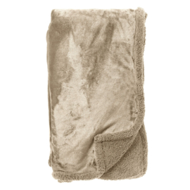 Woondeken stanley 150x200 cm beige/bruin