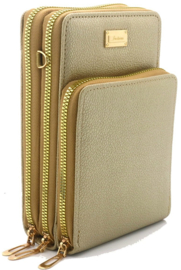 Telefoontas goud 18x11x6.5cm