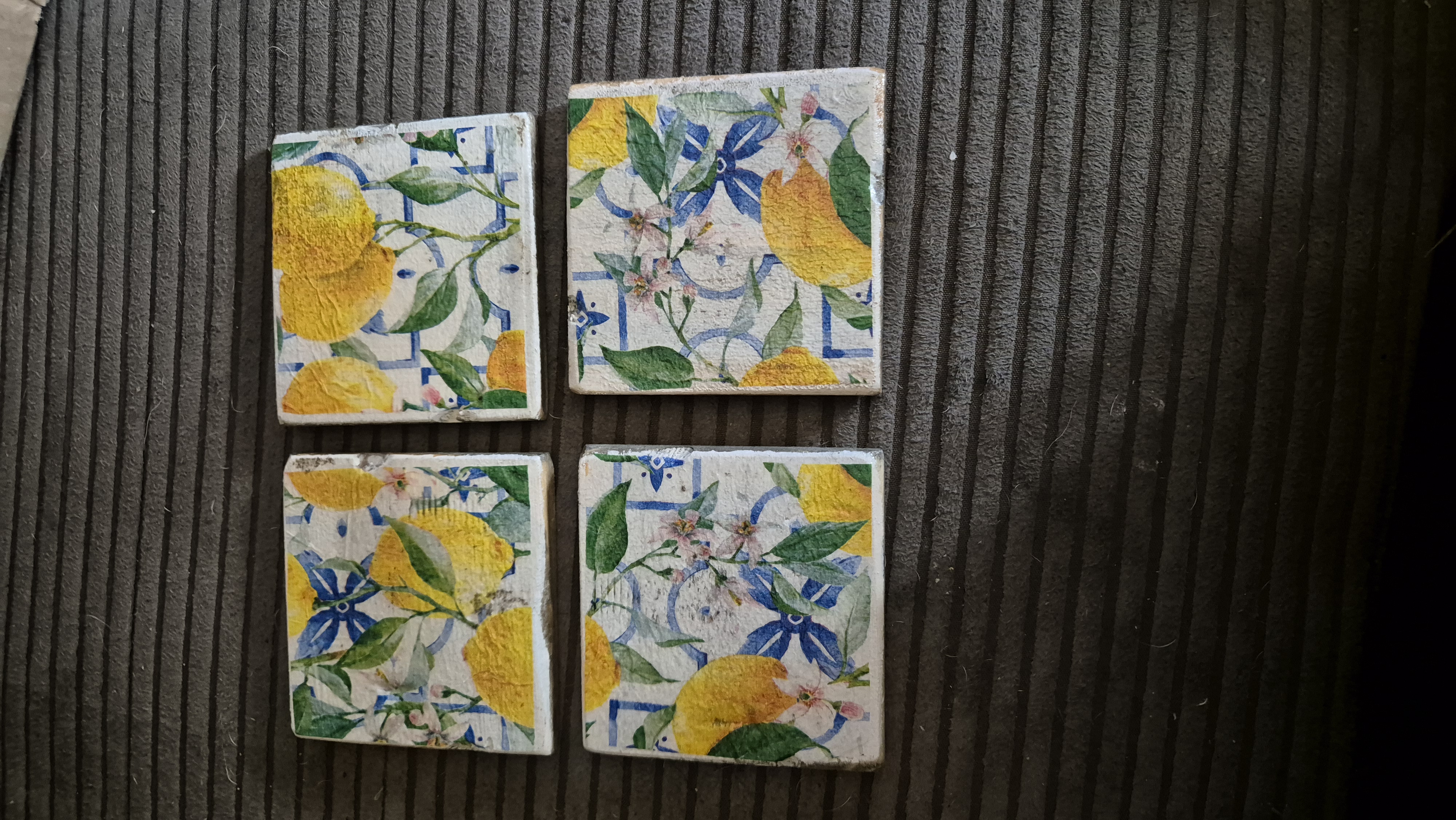 Onderzetters lemon