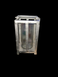 Lantaarn  bari zilver 27cm
