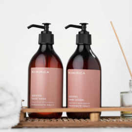 KIMIRICA PASSIONATE FRUIT HANDWASH &HANDLOTION 2x300ml CADDY