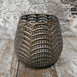 Zago windlicht 13x12cm