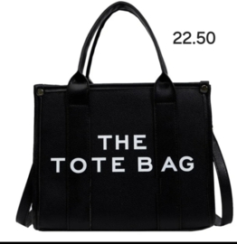 The tote bag zwart large