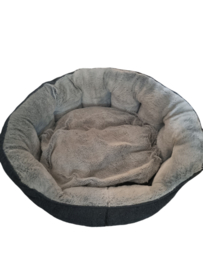 Dierenmand rond grijs