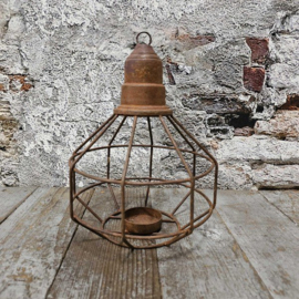 Lara lamp roest 18x24cm