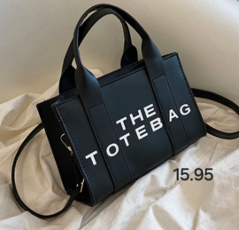 The Tote Bag small zwart