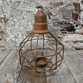 Lara lamp roest 18x24cm