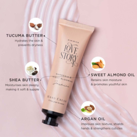 KIMIRICA - LOVE STORY HAND CREAM TUBE WITH BOX - 30ml