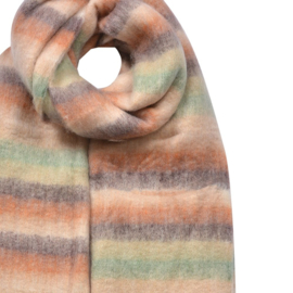 Wintersjaal Dames Beige, Synthetisch 39x200 cm