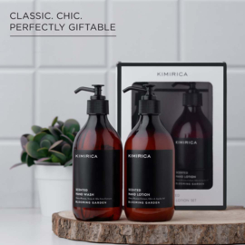 KIMIRICA BLOOMING GARDEN HANDWASH & HANDLOTION 2x300ml CADDY