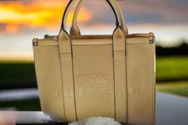 The tote bag large geel