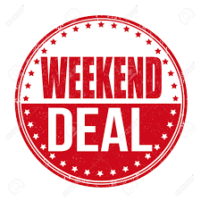Weekenddeals leest u hieronder