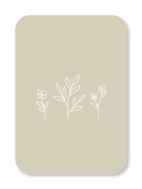 Minikaart Bloemen