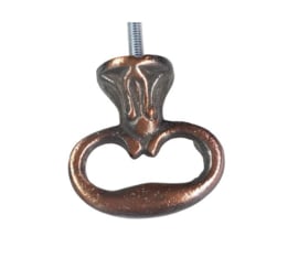 metalen deurknop ring/kp