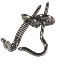 wirehook chroom/zilver