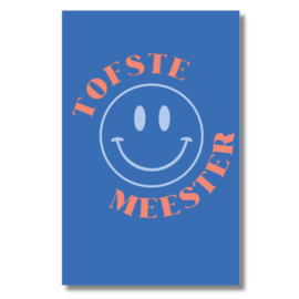 Kadokaartje | tofste meester |10 stuks