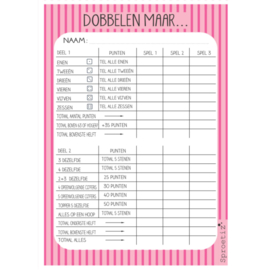 Dobbelblok Streep