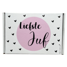 Leeg  kadodoosje - Liefste juf - s