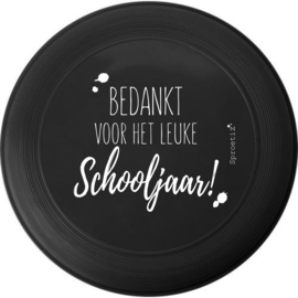 Frisbee 'Bedankt schooljaar'