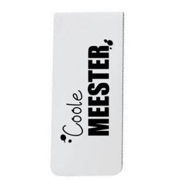 Boekenlegger 'Coole Meester'
