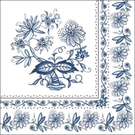 Servetten Bleu onion D5