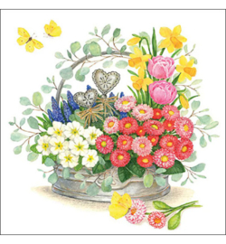 Spring flowers decoration