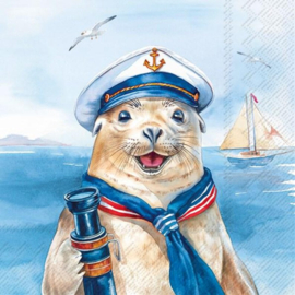 Servetten Captain Charlie  33x33cm