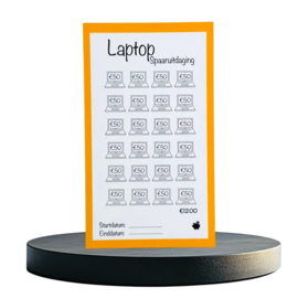 Laptop - €1200 -  Spaaruitdaging - A6