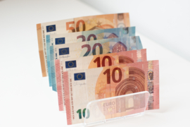 Spaaruitdaging Geld Tray Acryl