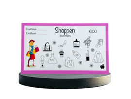 Shoppen Spaaruitdaging - A6