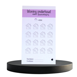 Woning Onderhoud - €800 Spaaruitdaging - A6