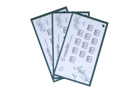 Bundel van 3 - 12 Maanden €100, €250 en €400 - Spaaruitdaging - A6
