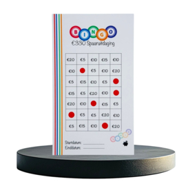 Bingo - €330 Spaaruitdaging - A6