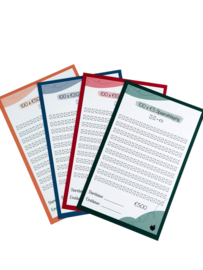 Bundel van 4 - 100 x €5, €10, €20 en €50 spaaruitdaging - A5