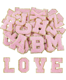 Licht Roze Patches Zelfklevend A - Z Keuze