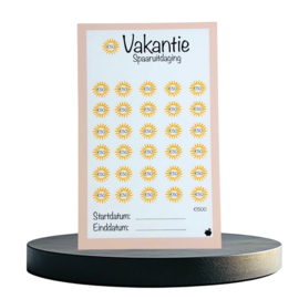 Vakantie Spaaruitdaging - A5