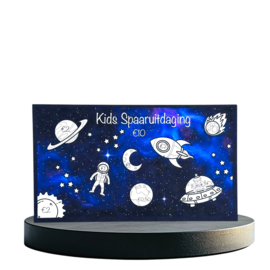 Kids - €10 -  Spaaruitdaging - A6